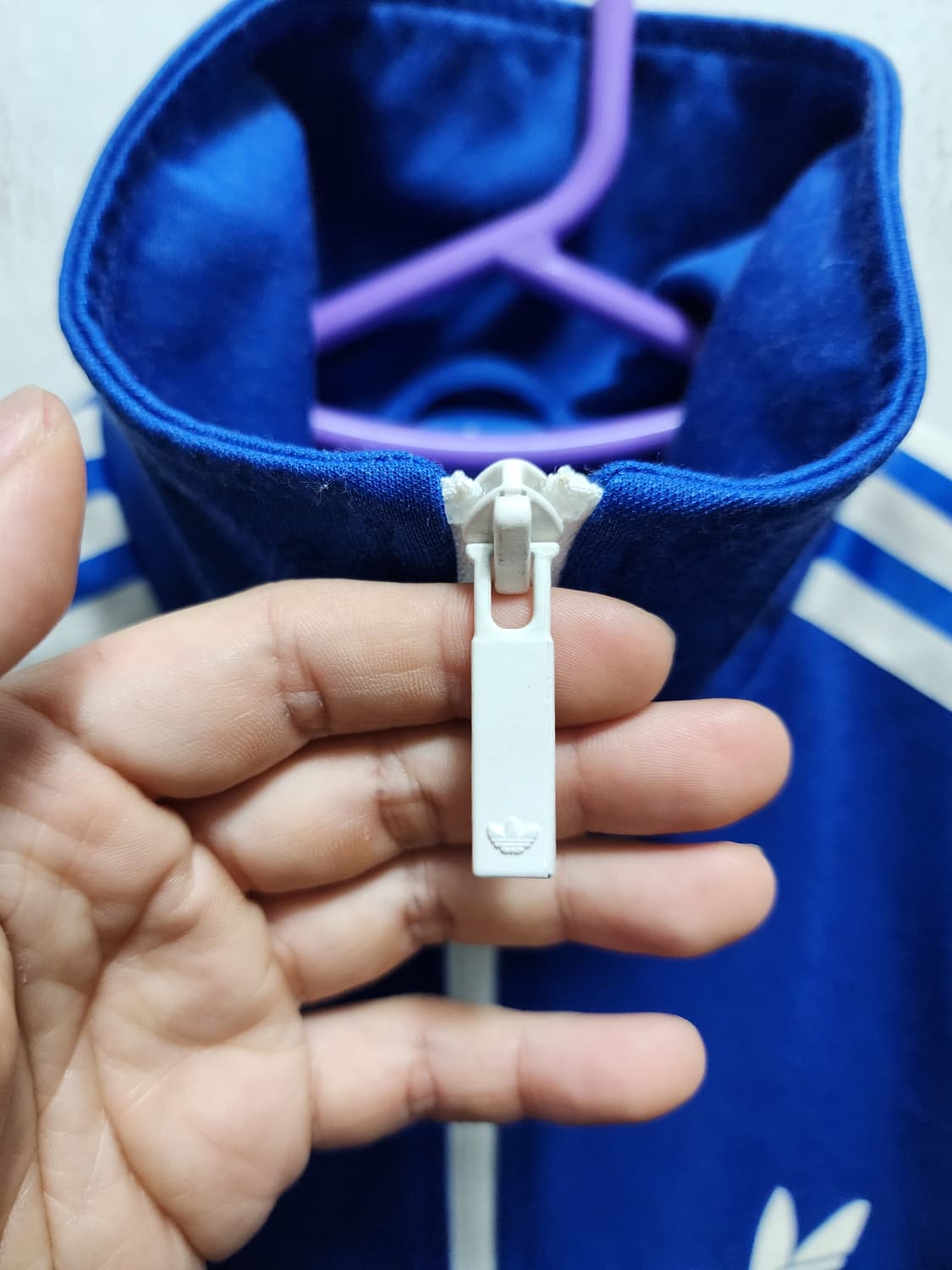 아디다스 유로파 삼선 블루 트랙탑 상품이미지4