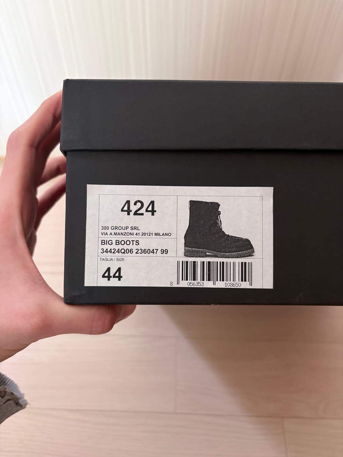 [44] 424 레이스드 업 마라톤 부츠 상품이미지7