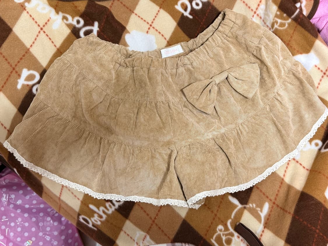 리즈리사 대대장 라떼맛 핀터레스트 리본 큐롯 라떼갸루 아가일 히메갸루 상품이미지1