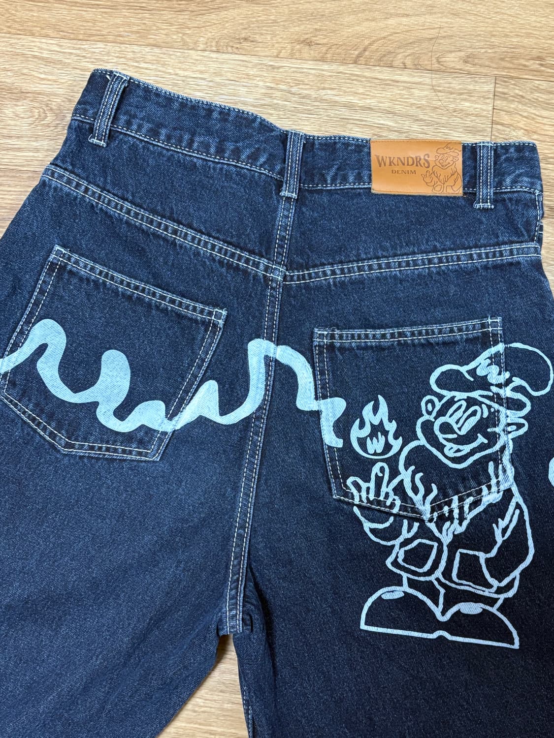 위캔더스 WKNDRS DWARF DENIM PANTS (DENIM) 상품이미지2