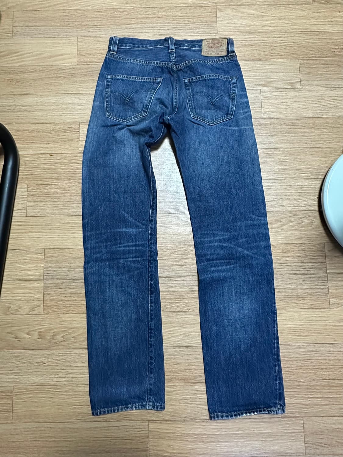 리바이스 LVC 47501 콘밀원단 워싱진 데님  상품이미지6