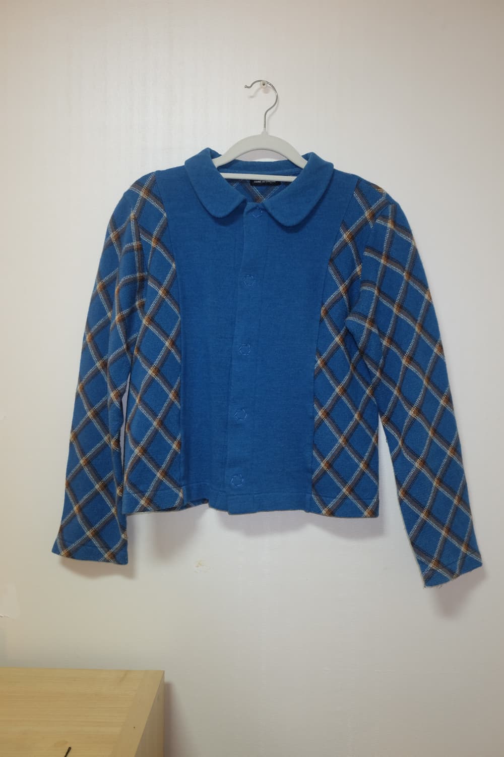 꼼데가르송 트리콧 라운드 카라 블라우스 상품이미지1