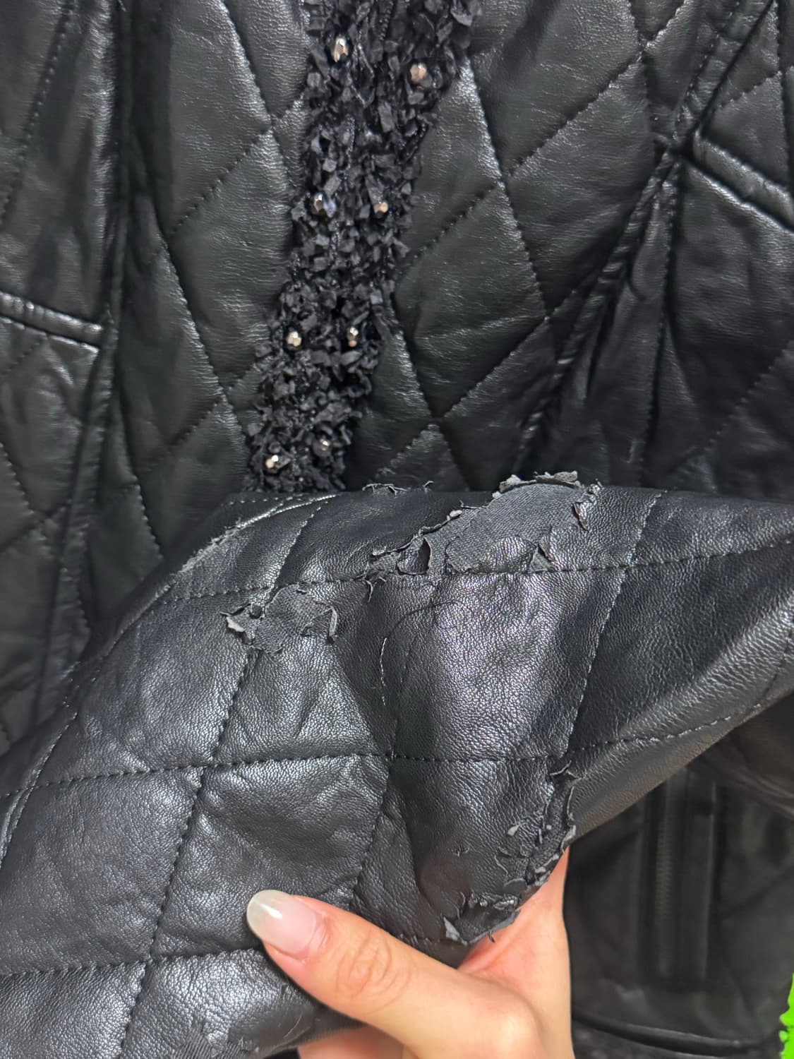 빈티지 가죽자켓 상품이미지5