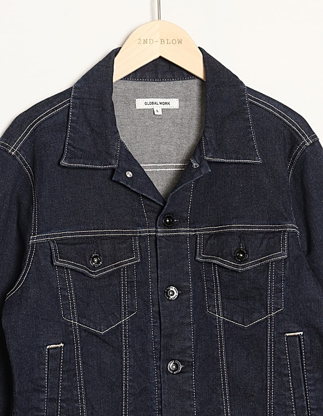  GLOBAL WORK Denim Jacket 상품이미지2