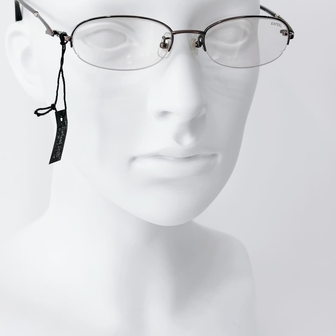 EXFEEL 브라운 반무테 데드스탁 빈티지안경 상품이미지5