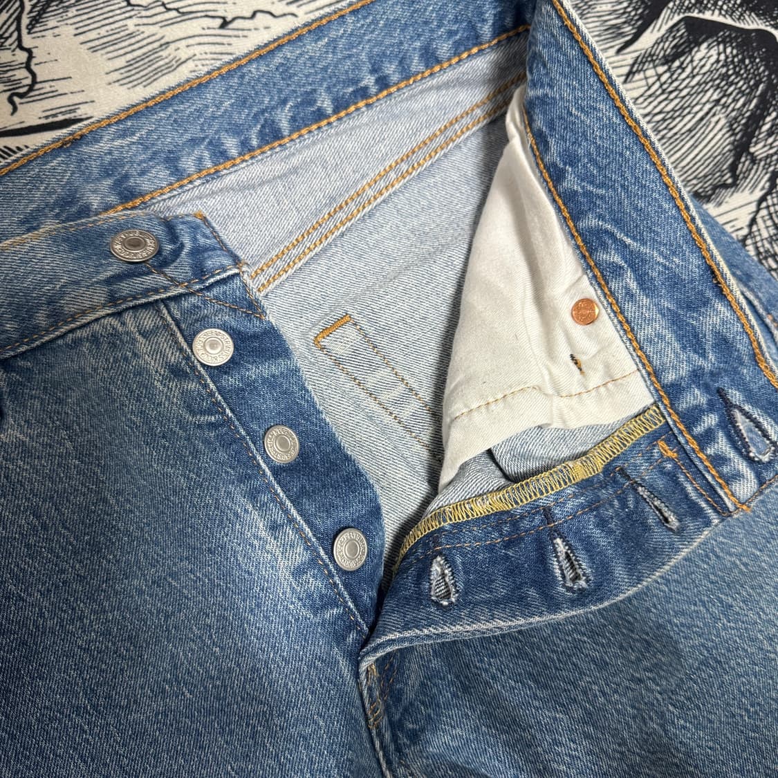 리바이스 501 93 W30 L32 사이즈 상품이미지4