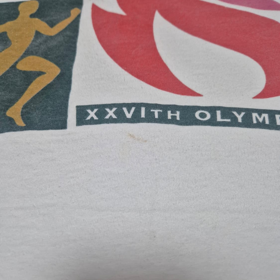 90s 챔피온 애틀란타 올림픽 싱글스티치 티셔츠 (L) 상품이미지5