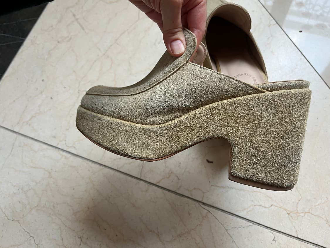 마뗑킴 통굽 뮬(베이지/230) 상품이미지7