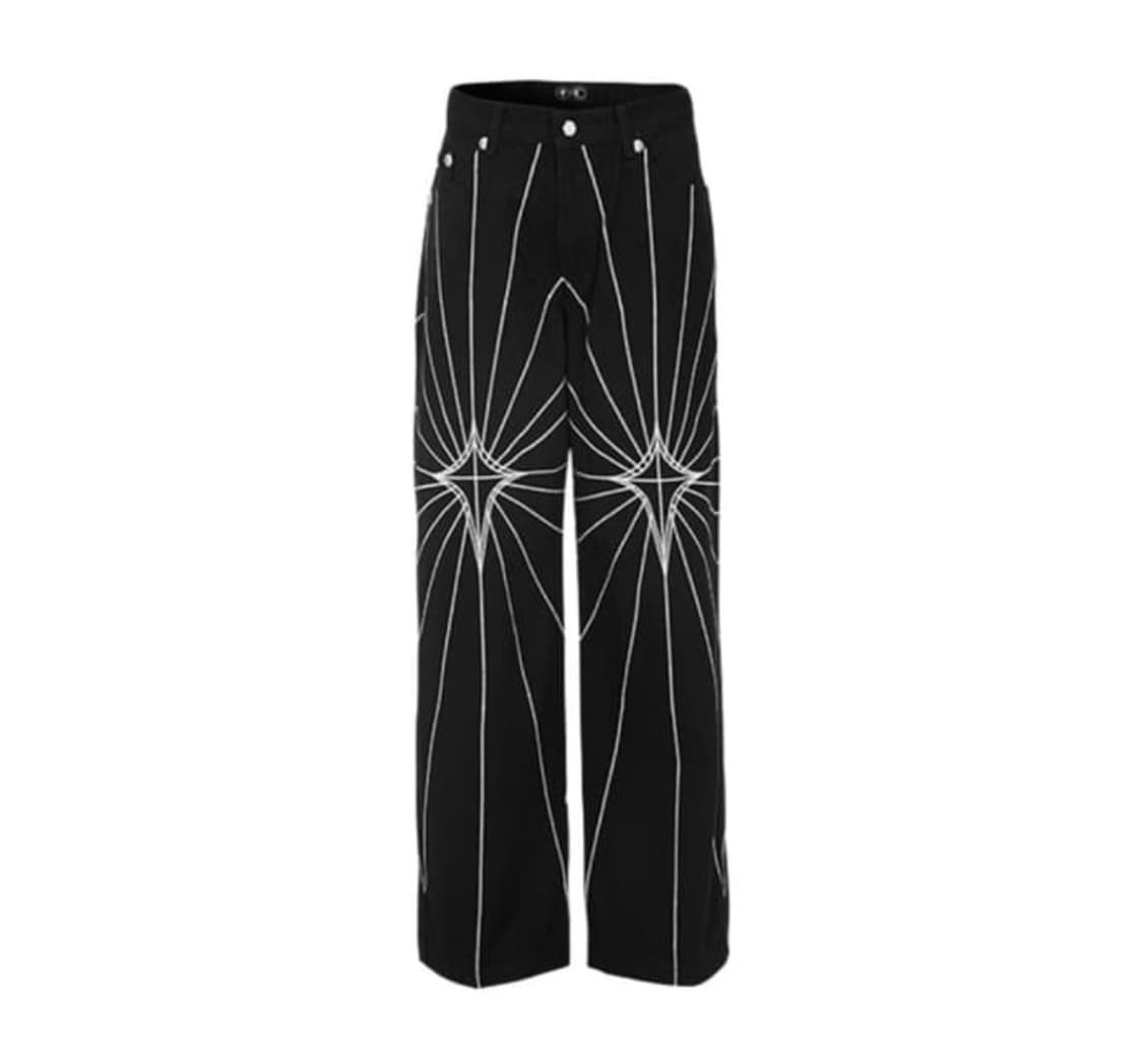 떠클럽 체인 팬츠 3사이즈 상품이미지1