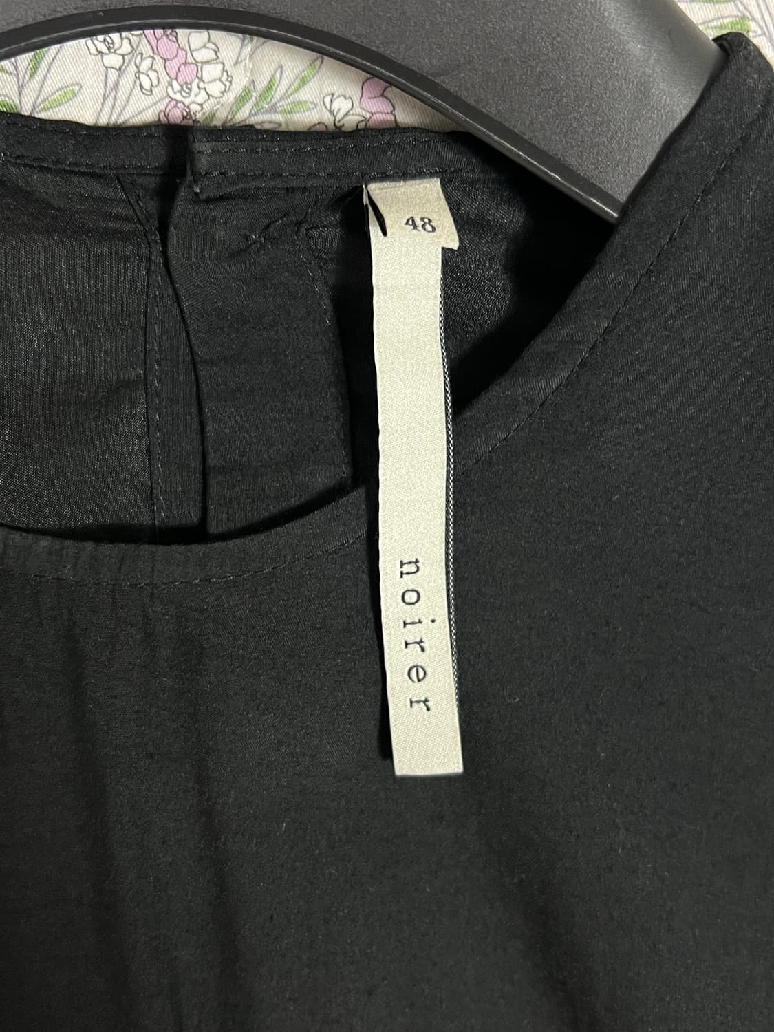 노이어 울 실크 오버핏 럭스 튜닉 셔츠 48사이즈 상품이미지3