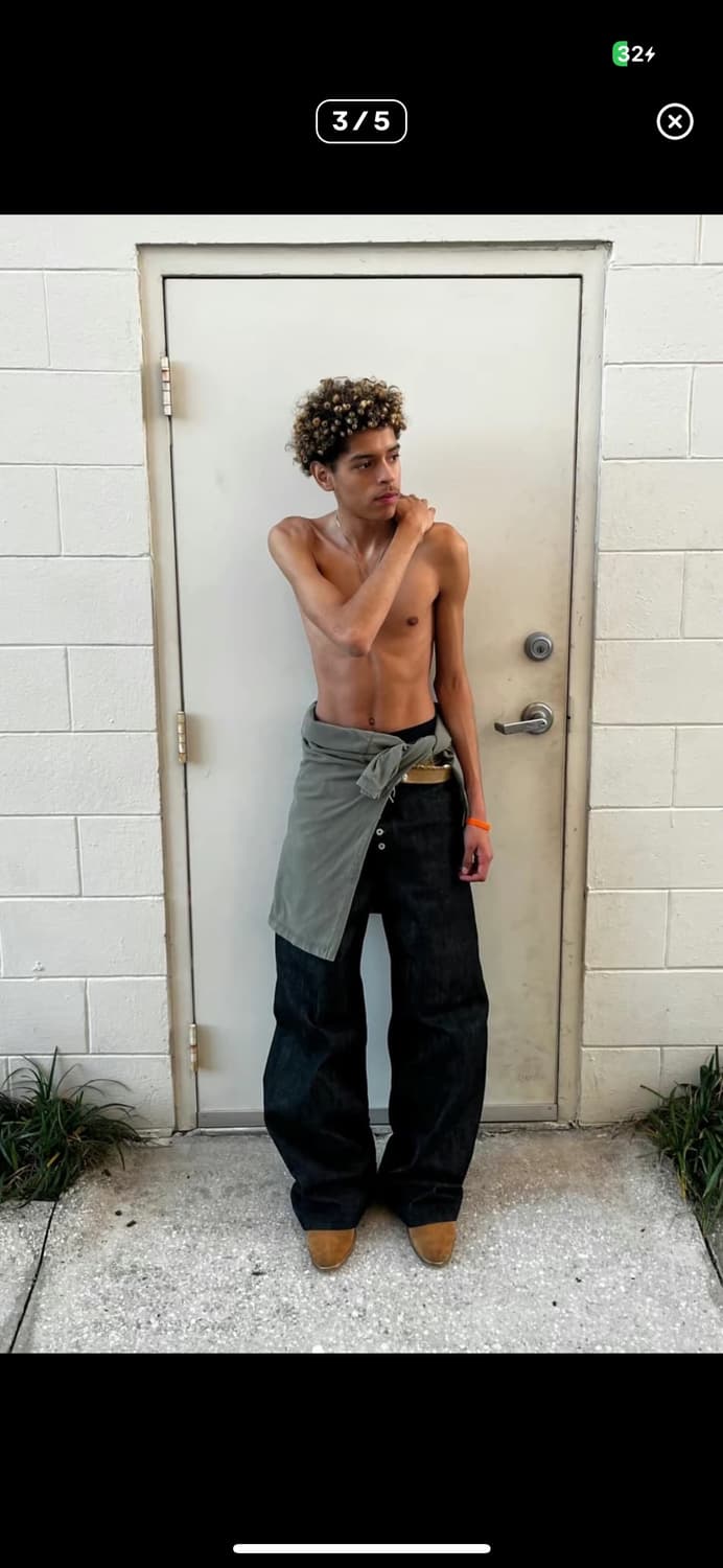 [M] Nofaith studios japanese denim blue 상품이미지4