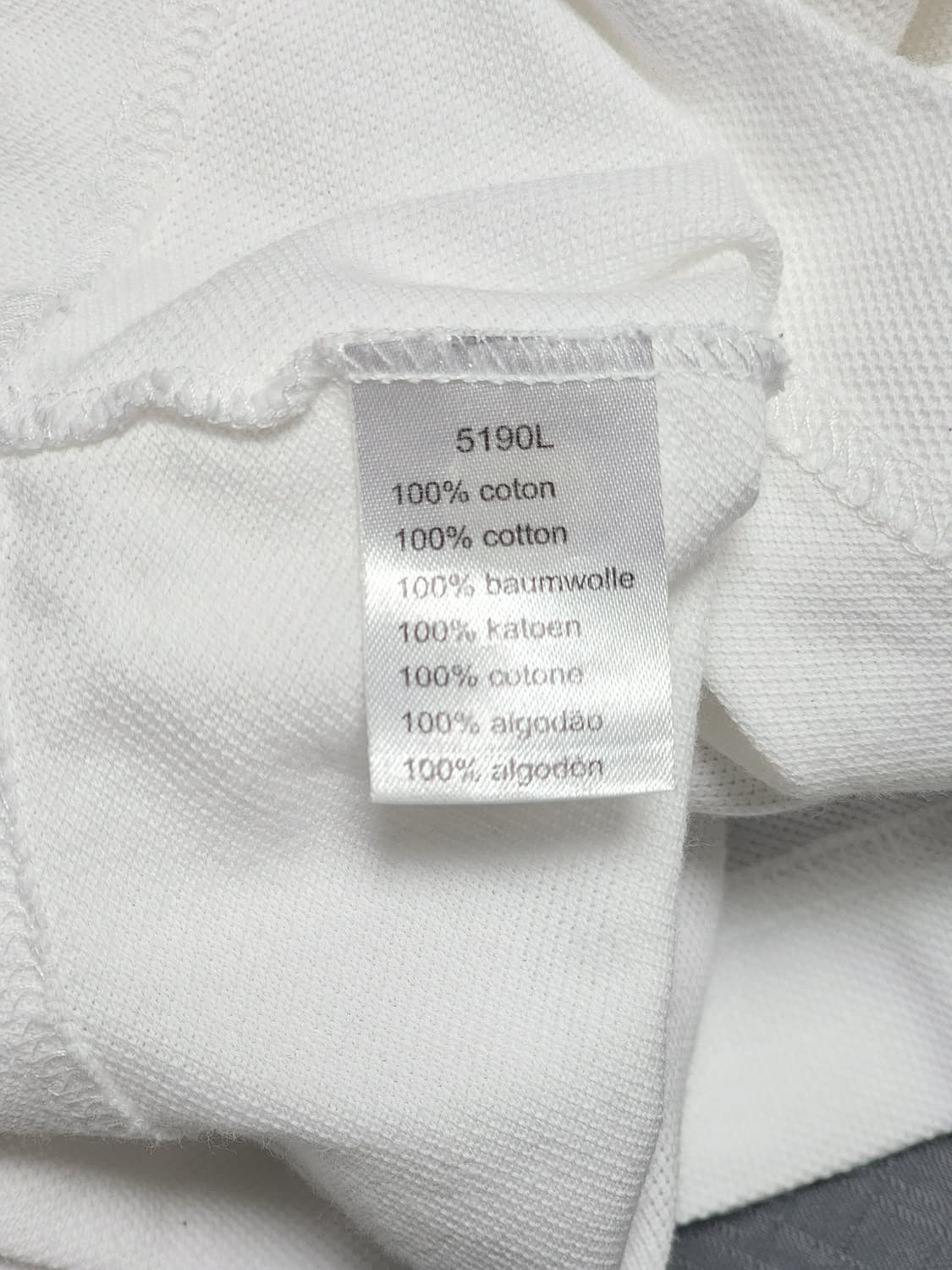 라코스테 여성 긴팔 폴로 티셔츠 화이트 40 상품이미지7