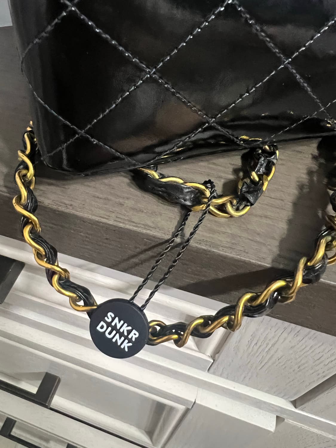 풀박)샤넬 24K도금 클래식 페인던트 플랩백 상품이미지6