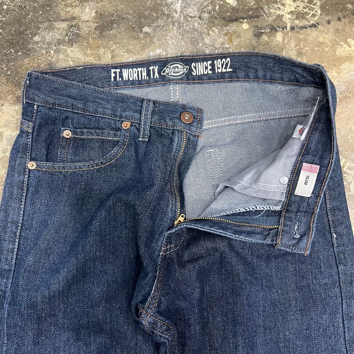 30) 디키즈 인디고 데님팬츠 청바지 아메카지 워크웨어 상품이미지3