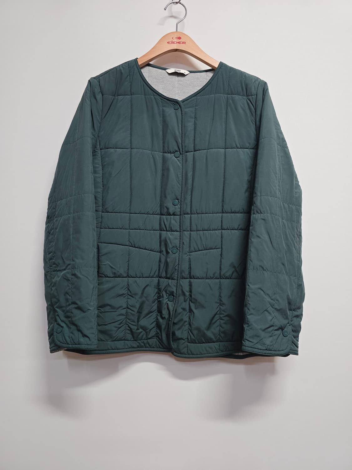 지센 그린 퀼팅 자켓 상품이미지1