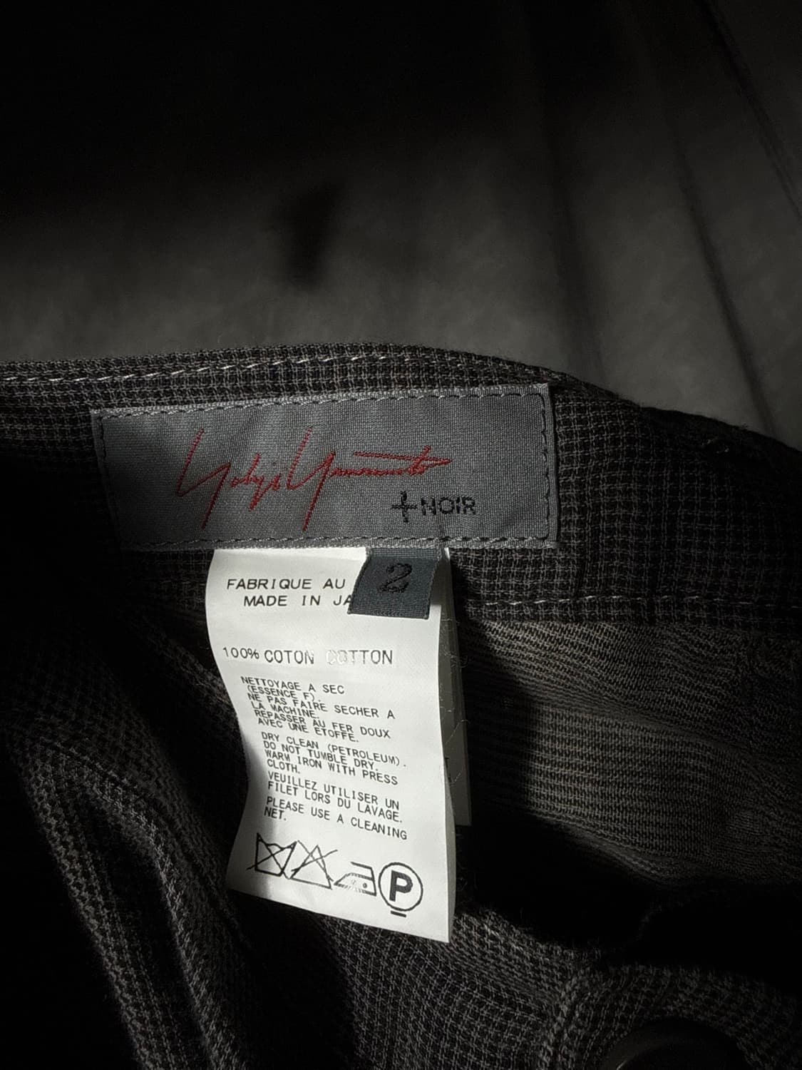 Yohji Yamamoto + Noir Anatomical Pants 상품이미지6