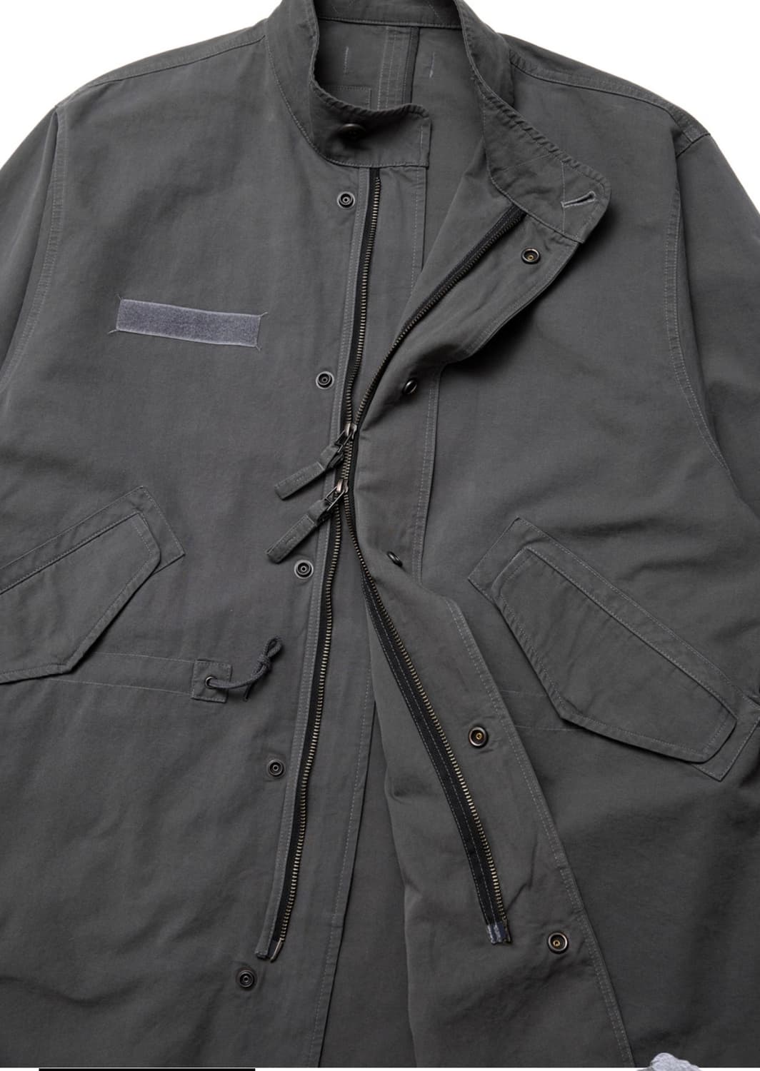 해칭룸 모즈파카 워시드 그래파이트 사이즈[2] 상품이미지3