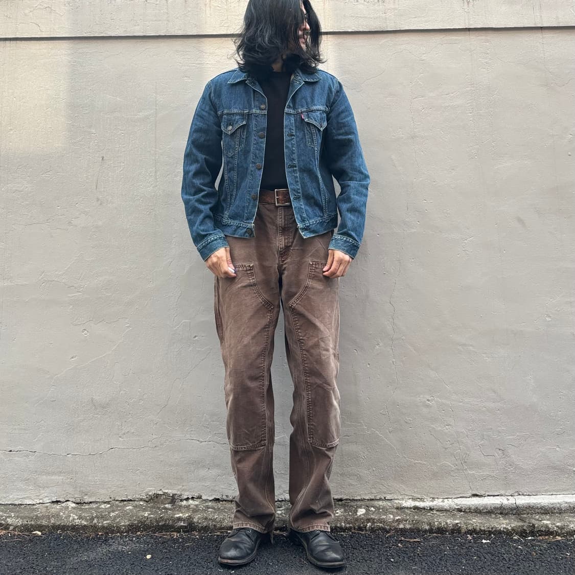 90년대 일본 lvc 71557 빅e 트러커 자켓 상품이미지7