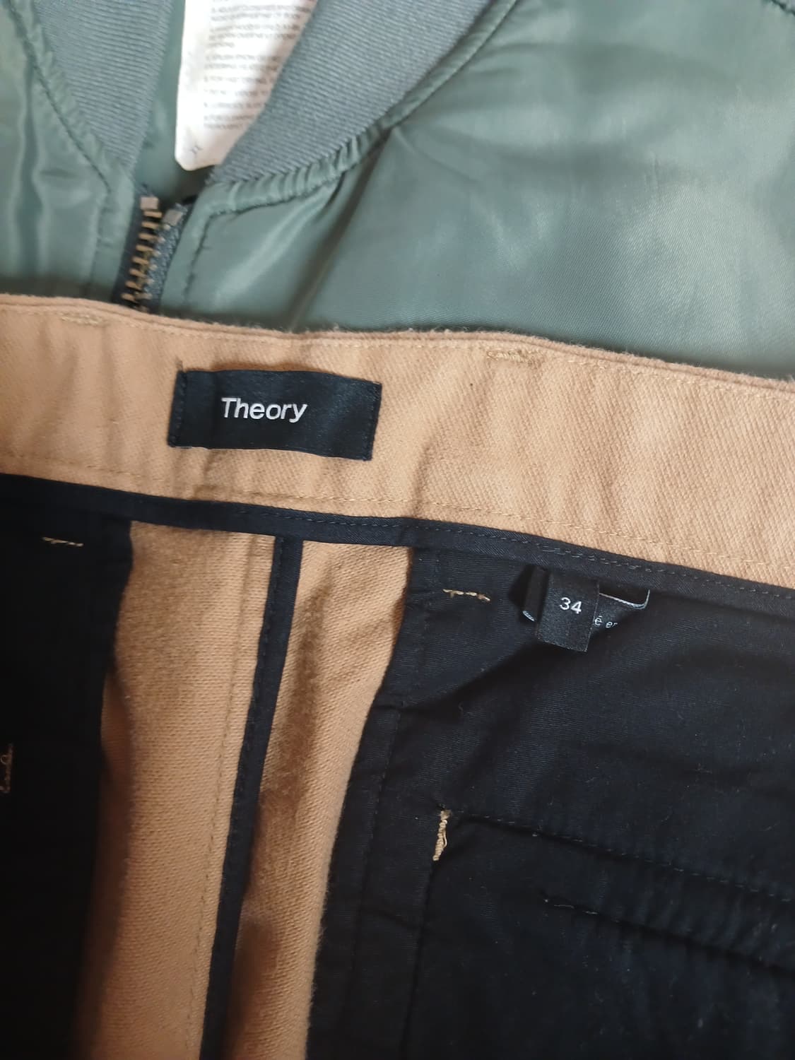 띠어리 남성 new camel 몰스킨겨울팬츠 34 상품이미지3