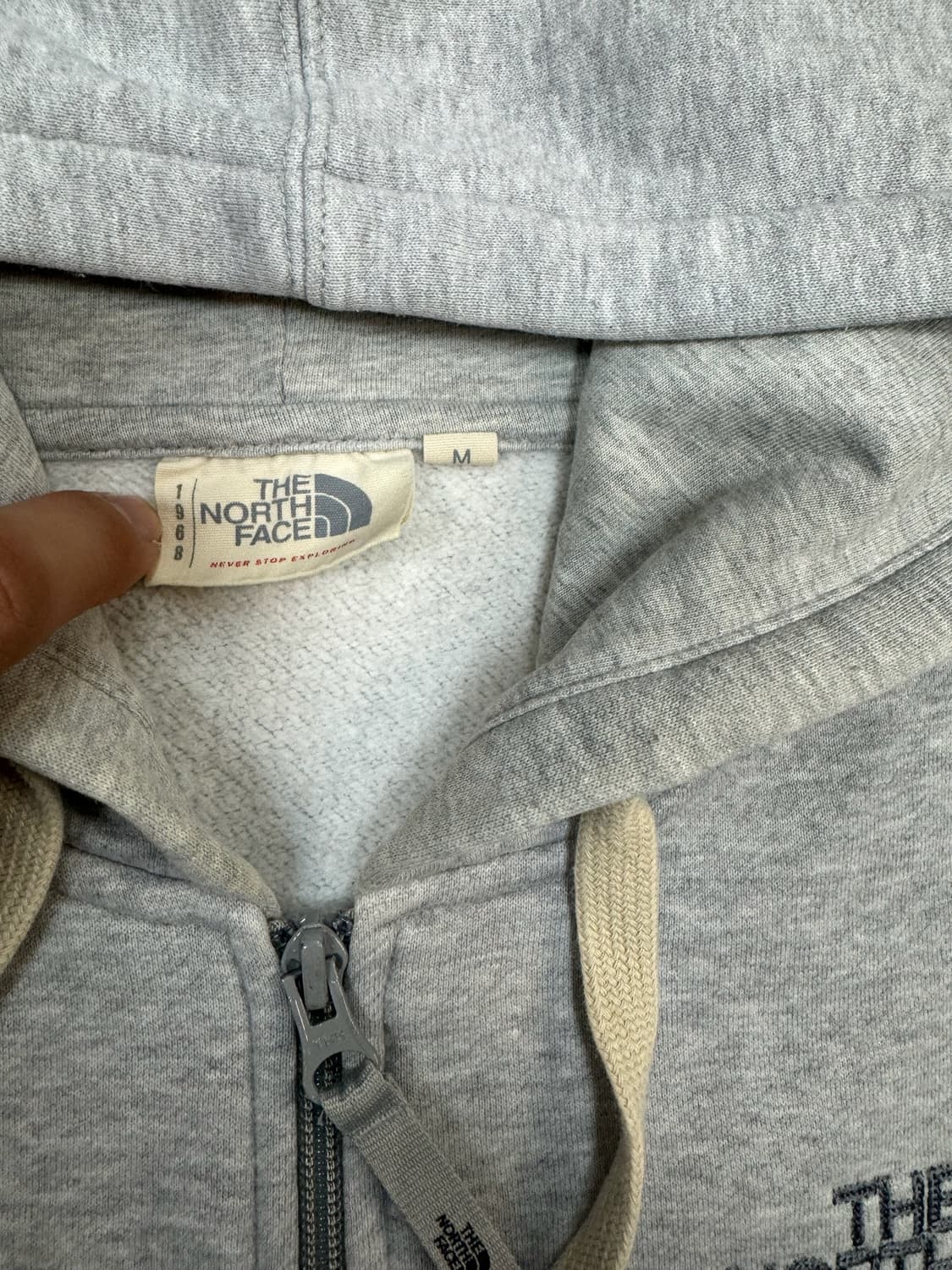 노스페이스 화이트라벨 후드집업 상품이미지3