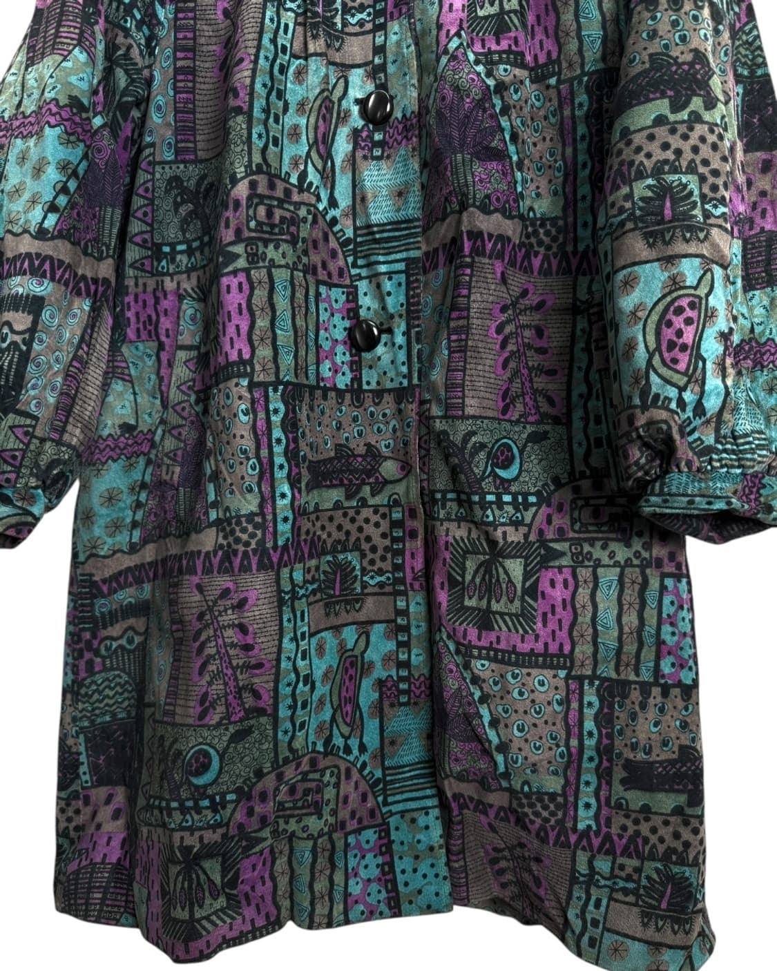 zorronuez 피그스킨 에스닉 패턴 코크 상품이미지5