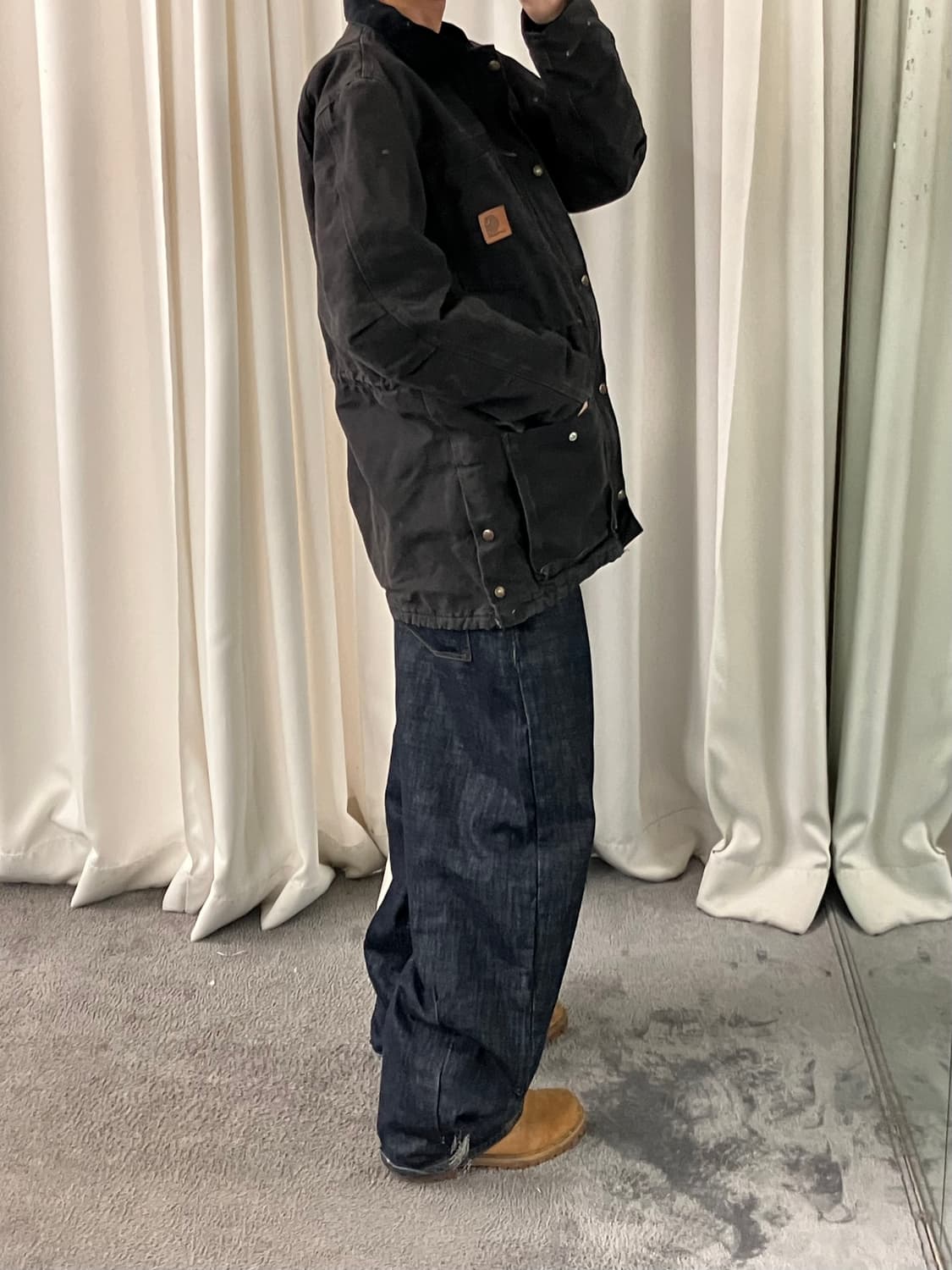 칼하트 샌드스톤 랜처코트 M 상품이미지8