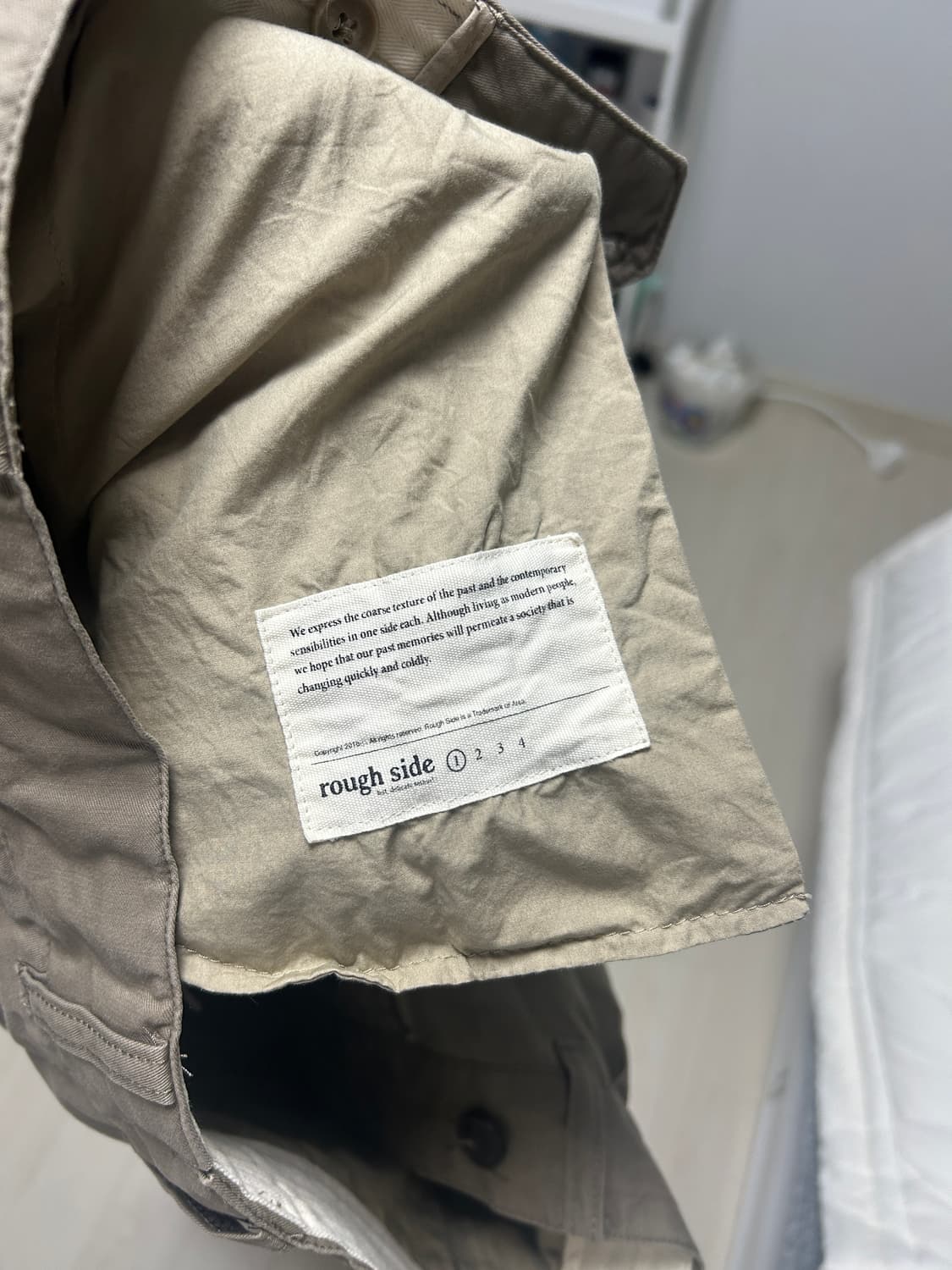 러프사이드 와이드 치노팬츠 1사이즈 상품이미지4