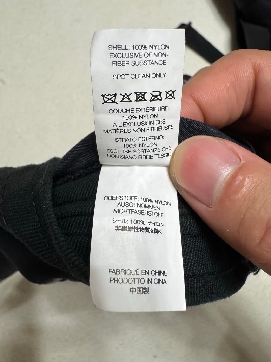 슈프림 리플렉티브 스티치 캠프캡 블랙 - 23SS 상품이미지6