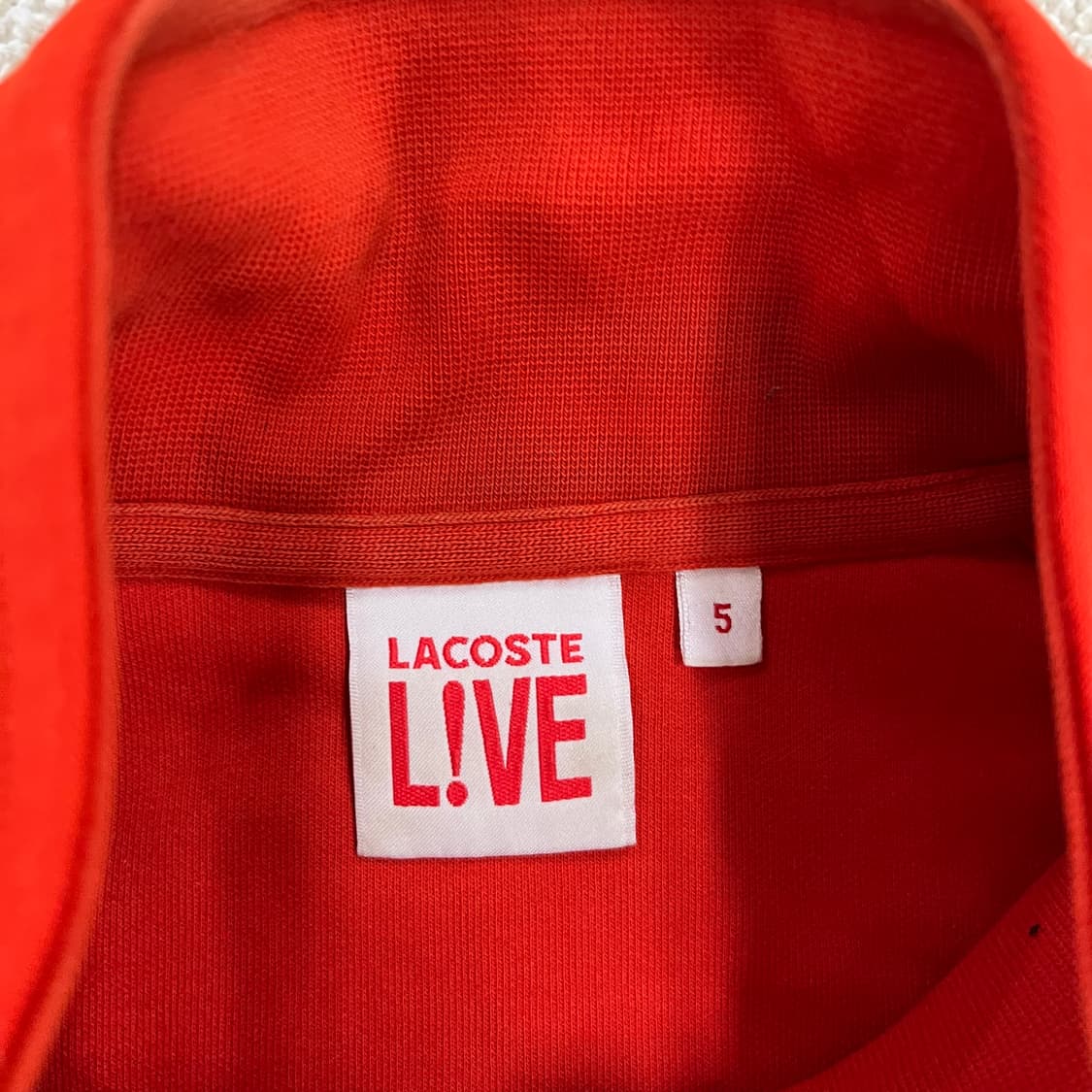5 라코스테 라이브 트랙탑 져지 집업 0129M1 상품이미지2