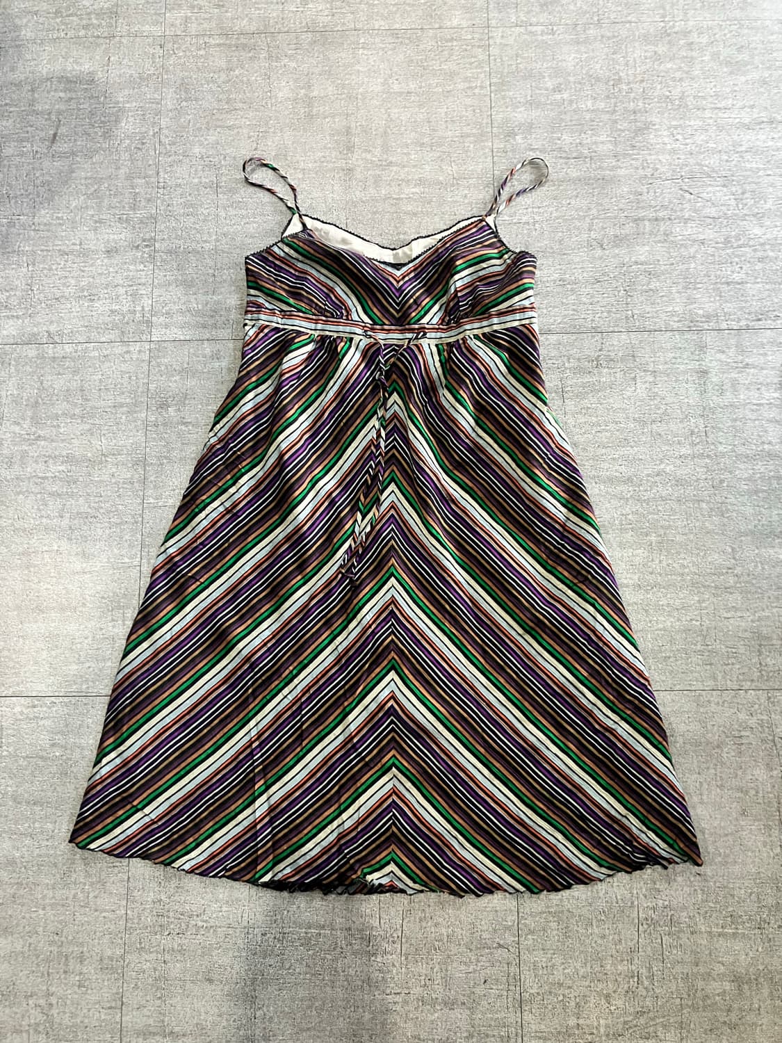 일본빈티지 Rosebud 하구미모리걸 보헤미안 바캉스 슬립원피스 상품이미지1