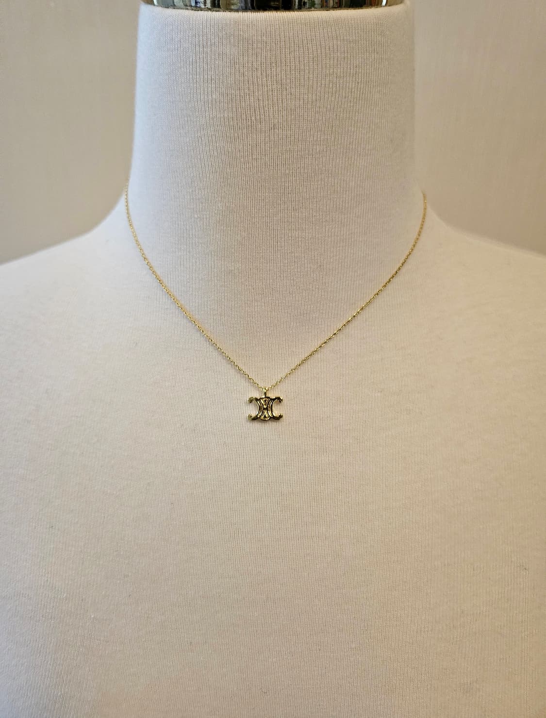 셀린느 업사이클링 금장 목걸이 상품이미지5