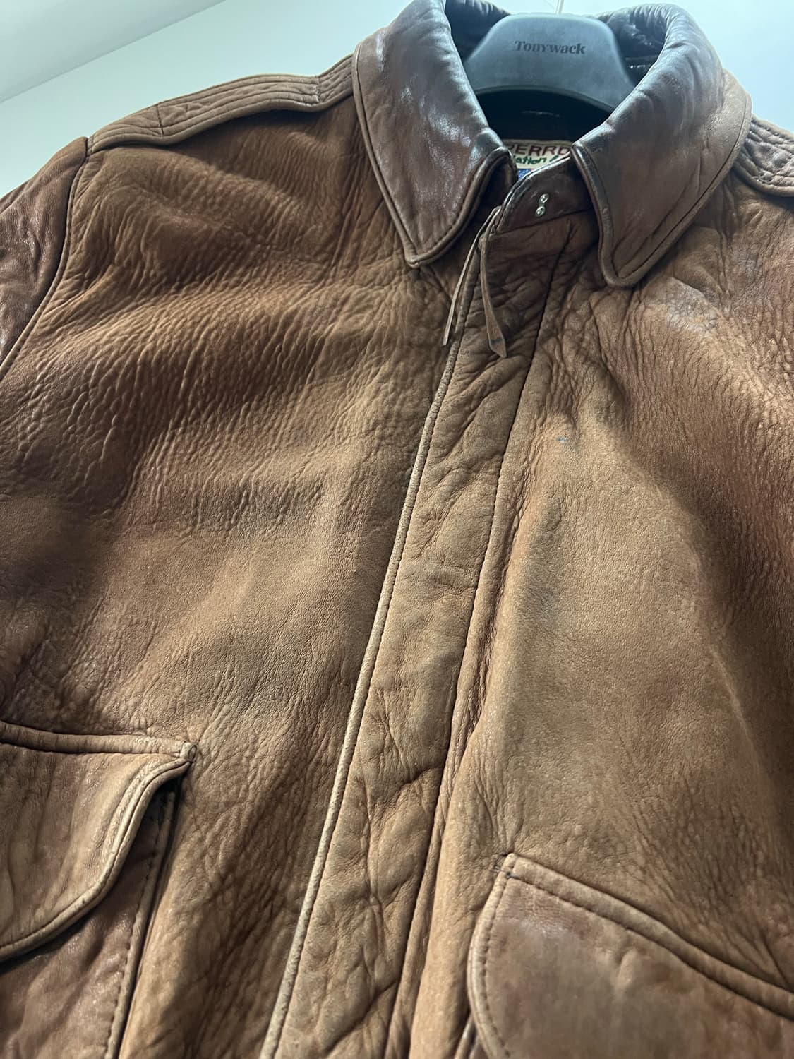 빈티지 Perrone A-2 레더자켓 상품이미지4