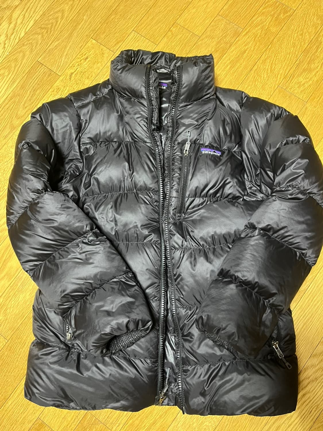 파타고니아 피츠로이 논후디 패딩 블랙 m 희귀모델 상품이미지1