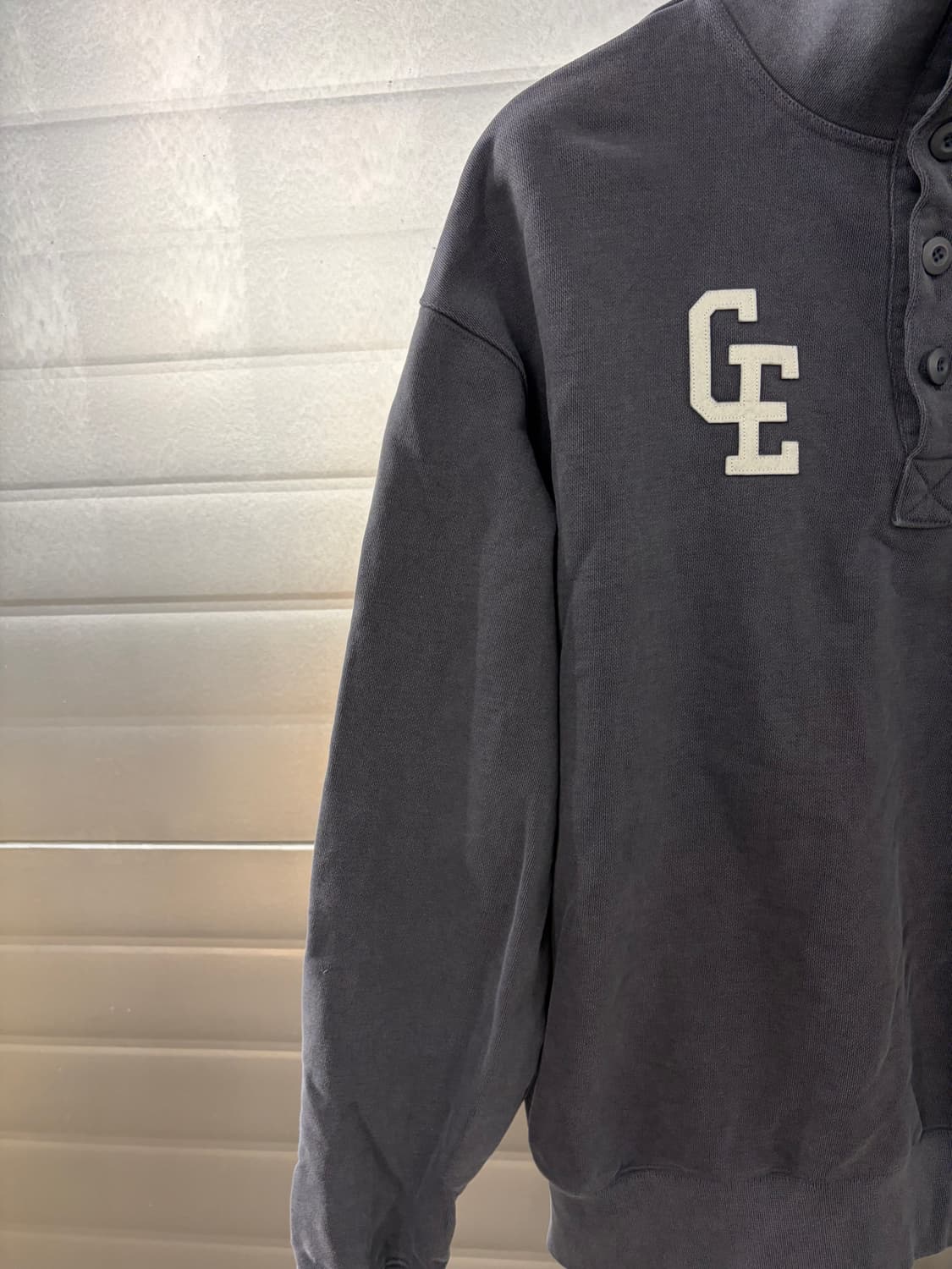 Garden express neck button sweatshirt XL 상품이미지3