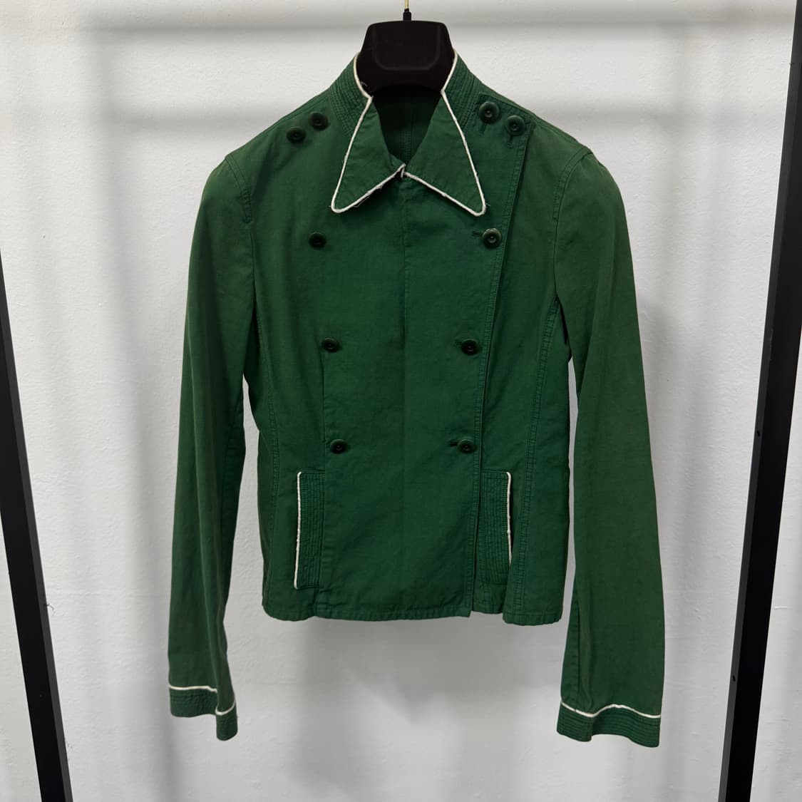 MIU MIU 미우미우 더블 브레스티드 숏 자켓 상품이미지1