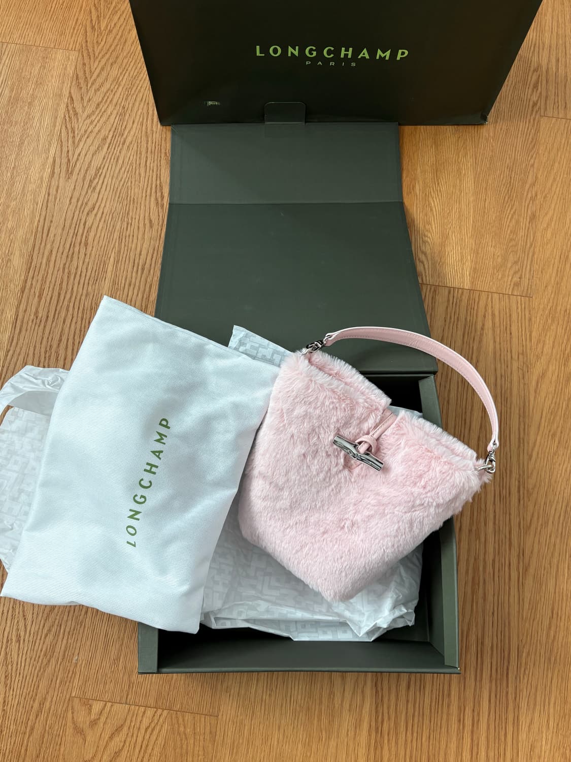 롱샴 르로조 코지 버킷백  상품이미지5