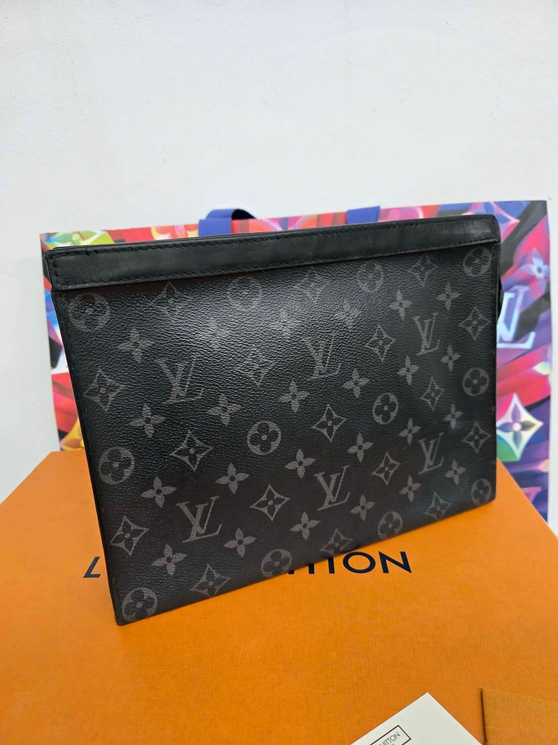 [보증서 정품] 루이비통 이클립스 클러치백 상품이미지5