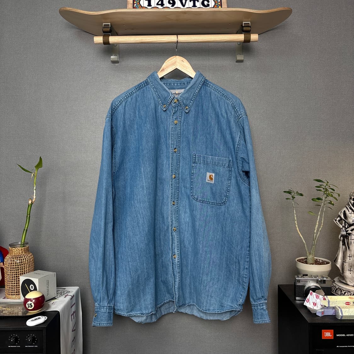 칼하트 데님셔츠 상품이미지2