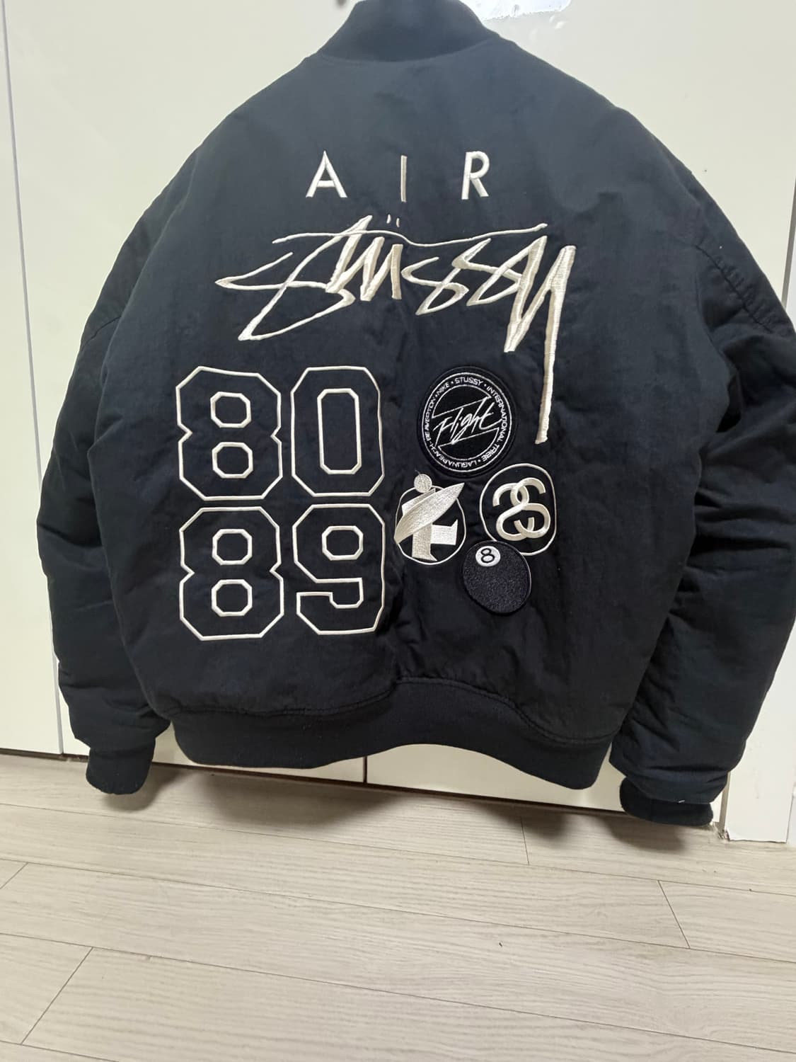 나이키 x 스투시 리버시블 자켓 블랙 (FJ9153-010) 상품이미지3