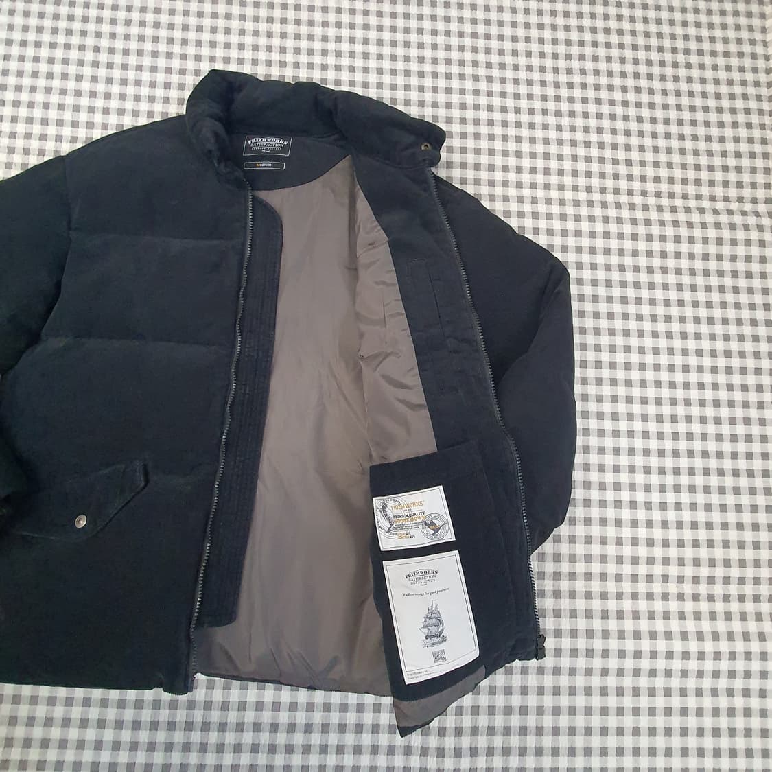 프리즘웍스 골덴 거위털 패딩 남자95~100 상품이미지6