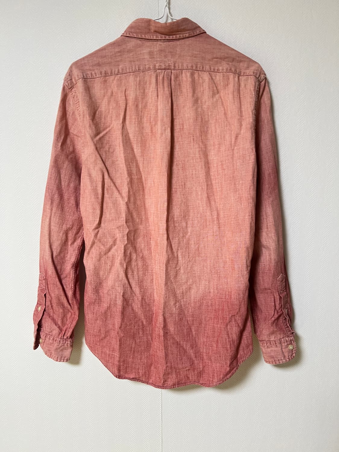 폴로 랄프로렌 가먼트다이 셔츠 m 상품이미지5