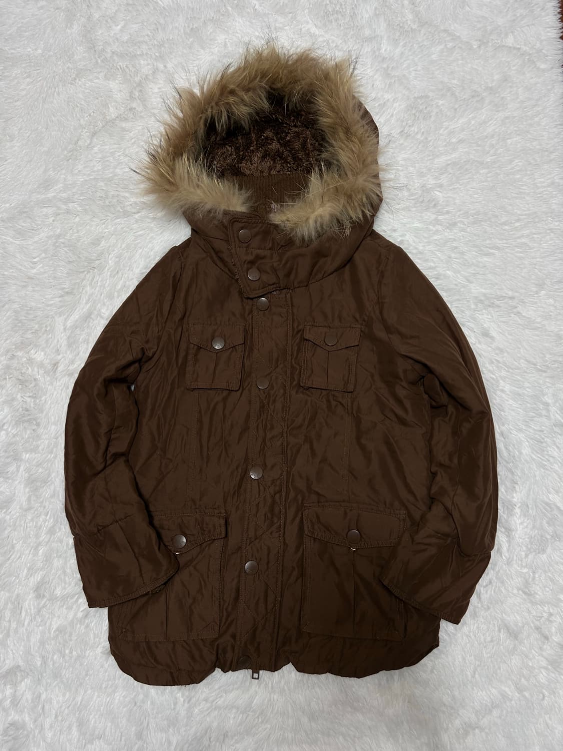 fur trimming field jacket 상품이미지1