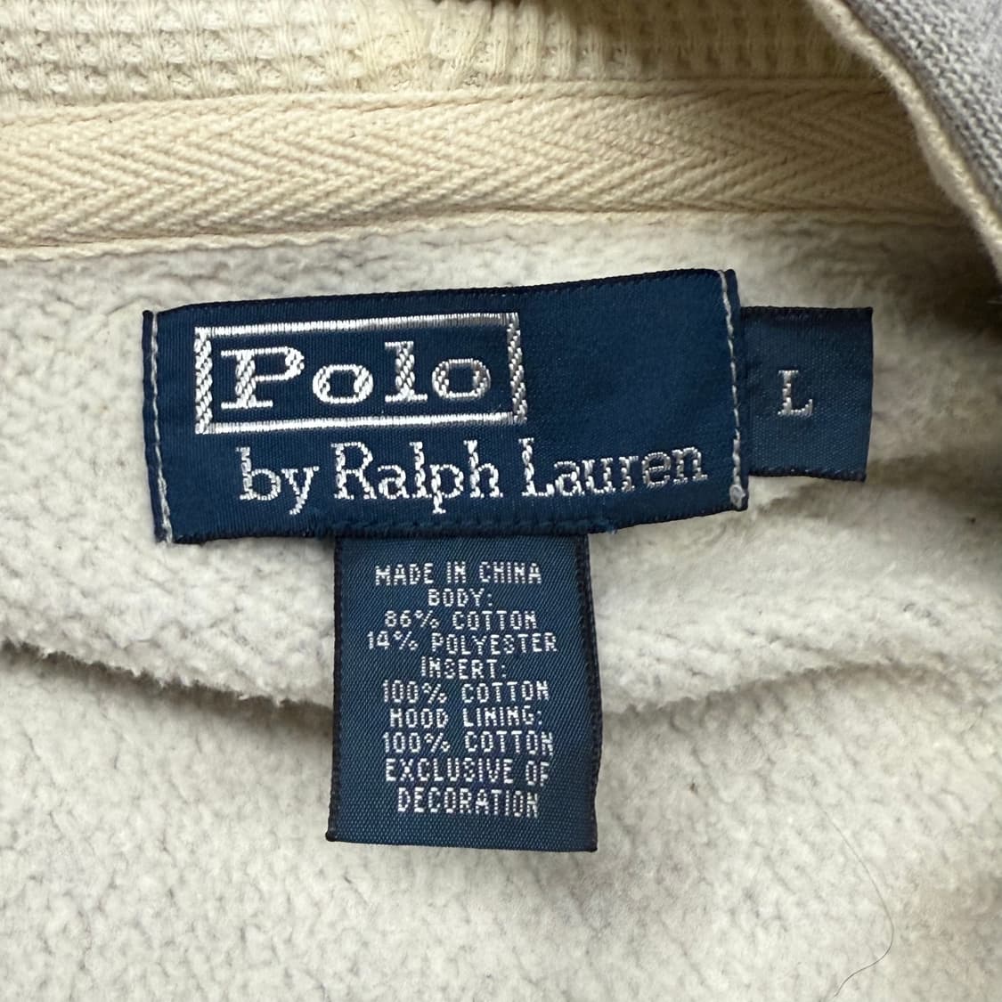 폴로 랄프로렌 그레이 후드집업  상품이미지5