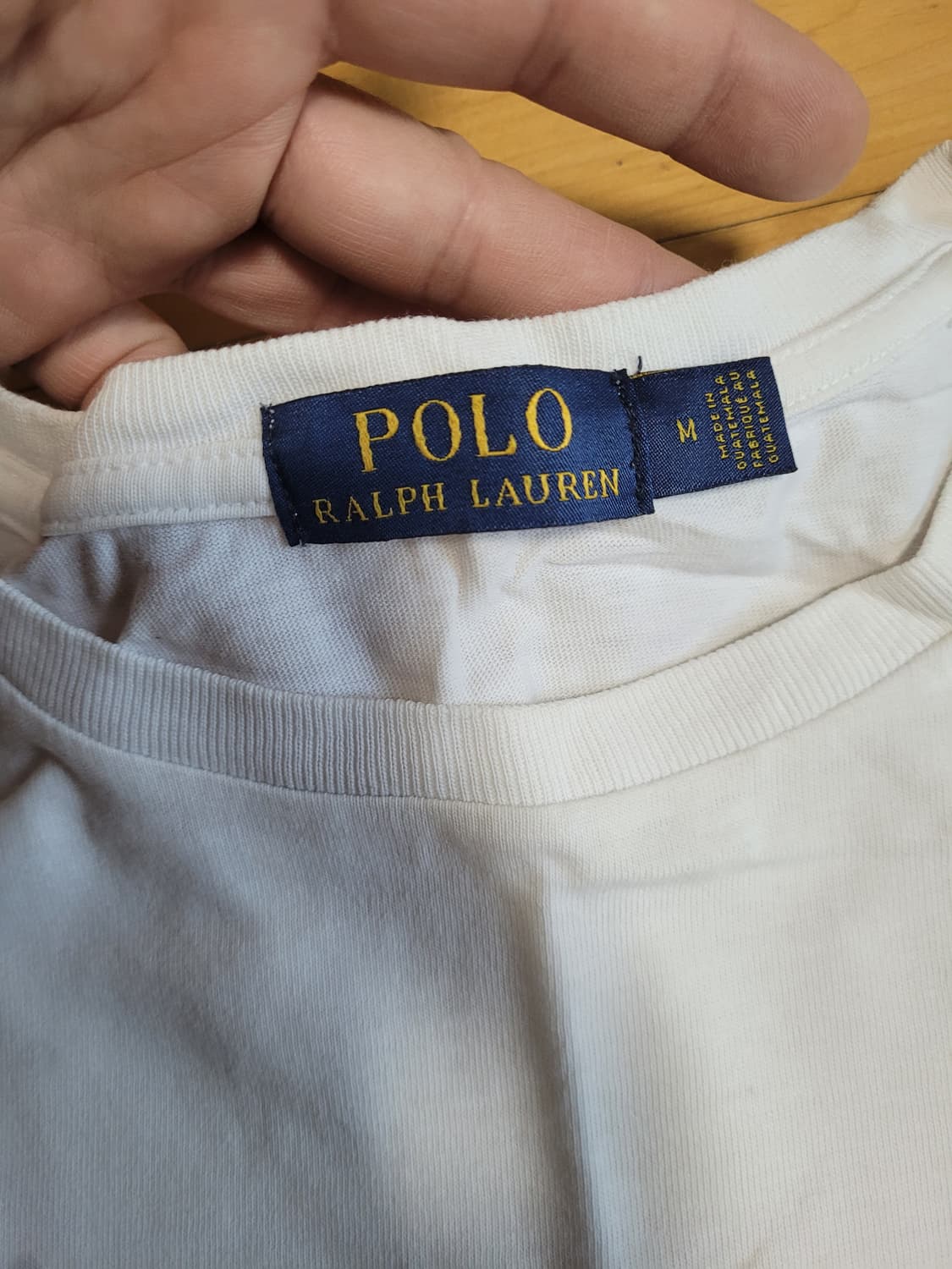 정품 폴로 랄프로렌 폴로베어 티셔츠 화이트 상품이미지2