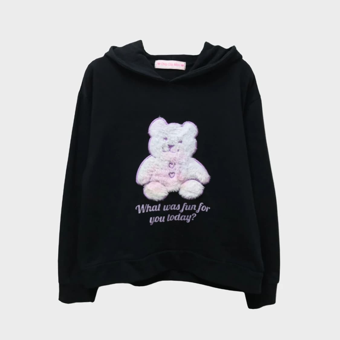 CHIP CLIP 히메갸루 베어 후드티 61758 상품이미지1