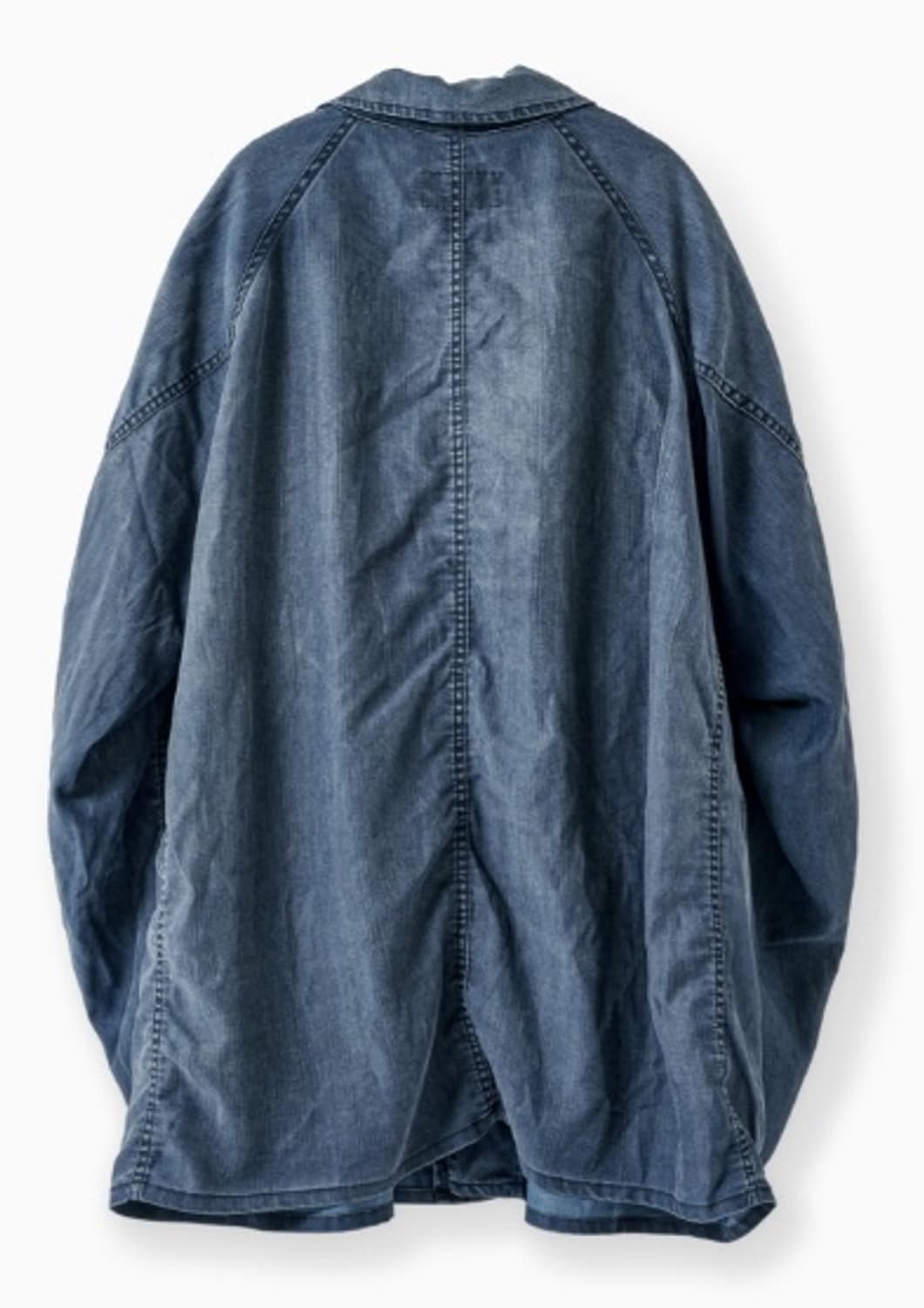 [years ago] 블리치 워시드 초어자켓 인디고 상품이미지3