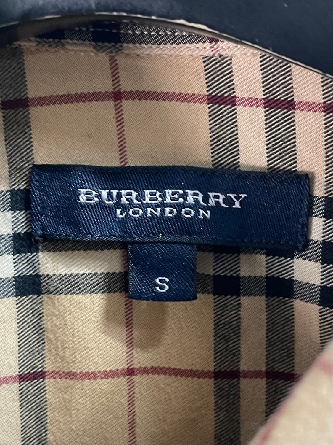 버버리 노바체크 셔츠 (on.116)   상품이미지5