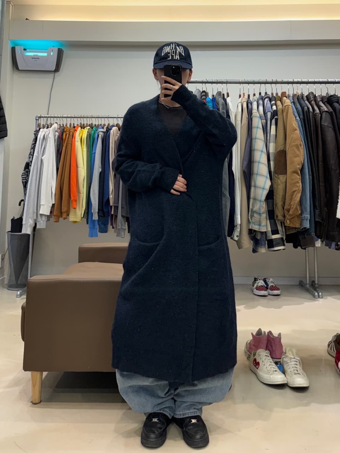 아크네 스튜디오 모헤어 롱 가디건 상품이미지7