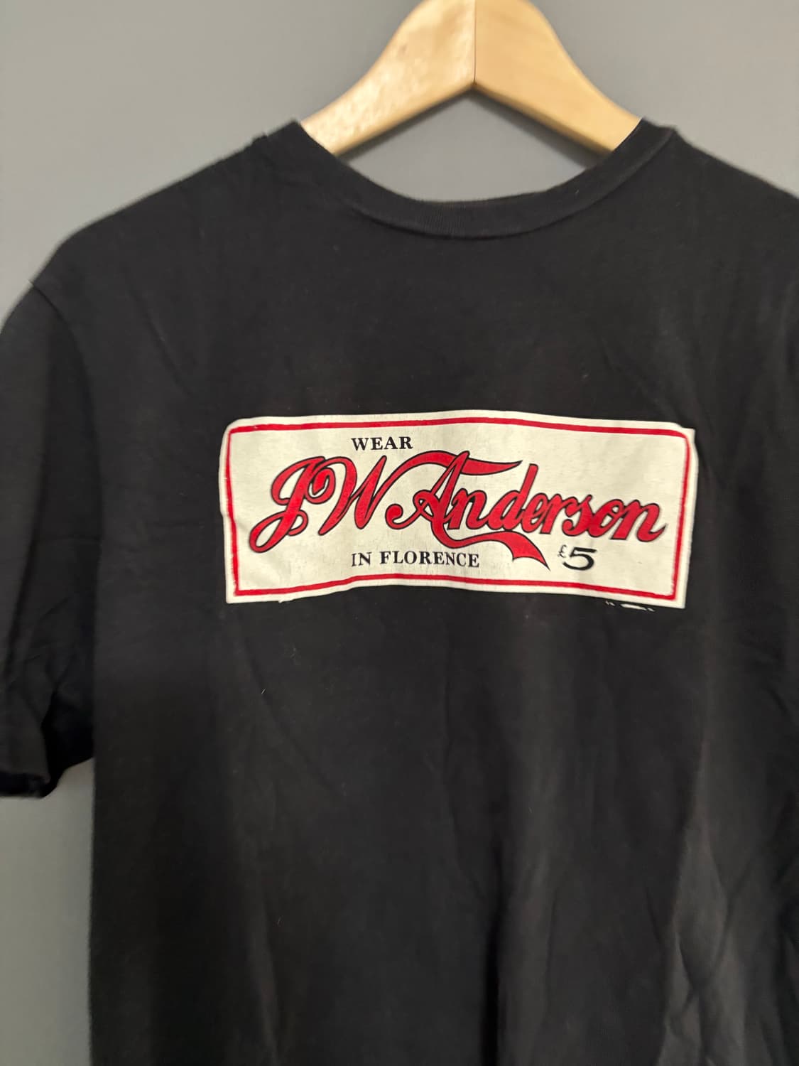 JW앤더슨 블랙 티셔츠 S 상품이미지2