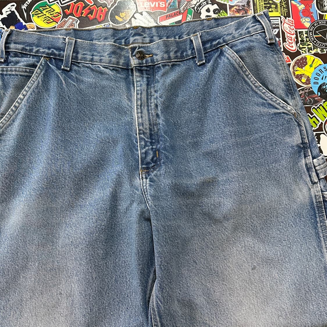 칼하트 데님 카펜터 팬츠 B13-DST 38 상품이미지4